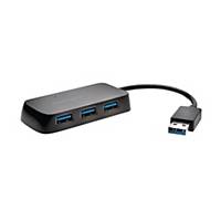 Hub USB 3.0 Kensington (K33978WW), avec 4 ports, noir