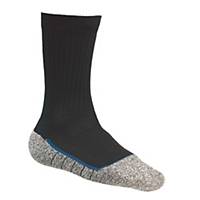 Working socks Bata Cool MS 2, ESD, size 43-46, black/anthracite