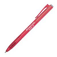 Faber 1425 Click Retractable Red Pen 0.7mm - Pack of 60
