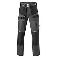 Pantalon de travail Havep Worker.Pro 8730, gris/noir, taille 48, la pièce