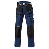 Havep Worker.Pro 8730 work trousers for men, dark blue/black, size 46