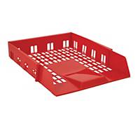 Avery 1132Red Basics Letter Tray, 278.0 X 70.0 X 390 mm