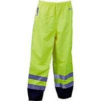 Lyngsoe FR-LR3052 rain trousers, yellow/navy blue, size M, per piece