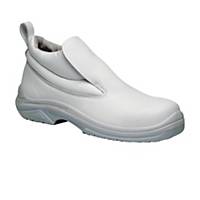 Chaussures de sécurité montantes MTS Andros, S2, blanches, pointure 38, la paire