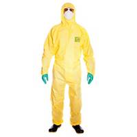 Protective suit AlphaTec typ 3B/4/5 2300 Plus model 132, size L, yellow