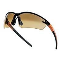 Delta Plus Fuji2 Safety Spectacles, Brown