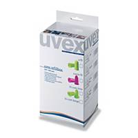 uvex hi-com Earplugs Refill, 24dB, Green, 300 Pairs