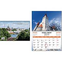 CC 5559 Kaupunkimaisemia Suomesta seinäkalenteri 300 x 400 mm