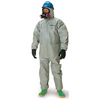 DUPONT TYCHEM F COVERALL CHEMICAL PROTECTION LARGE GREY