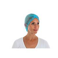 CMT 130014 hairnet, blue, size Adjustable, per 100 pieces