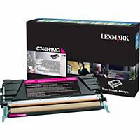 Lexmark C748H1MG Laser Toner Cartridge Magenta