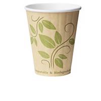 Thermo cup Eco, 24 cl, printed, package of 40 pcs