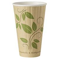 Thermo cup Eco, 47 cl, printed, package of 35 pcs