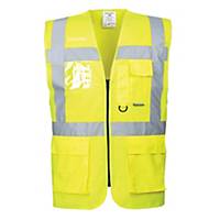 Portwest S476 hi-vis safety vest, fluo yellow, size 6XL, per piece