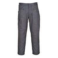 Portwest Action S887 work trousers, grey, size 44