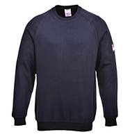Portwest FR12 FR/AS sweater, marineblauw, maat S, per stuk