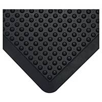 Tapis de sol antifatigue Coba Bubblemat - 90 x 120 cm - noir