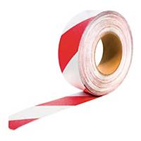 Coba Gripfoot Tape  Red/White 50mm X 18.3M