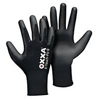 Oxxa X-Touch-PU-B 51-110 precisie handschoenen, PU gecoat, maat 9, per 12 paar