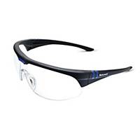 Honeywell Milennia protective eyewear, filter type 2, black, clear lens