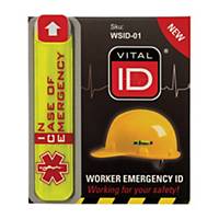 Vital ID 343284 Safety Helmet Sticker Small