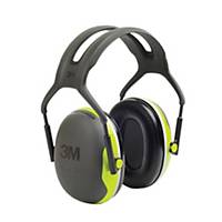 3M™ Peltor™ X4A kagylós hallásvédő fültok, 33 dB, fekete/zöld