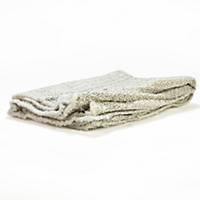 Vaflová handra na podlahu, tkaná, biela 50 x 60 cm