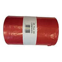 PK50 MEDICAL WASTE BAGS RED 605L