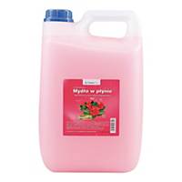 Mydło w płynie CLEAN PRO antybakteryjne, różowe, 5 l