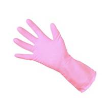 Rubber Glove Clean Grip 300792  Pink Medium (Pair)
