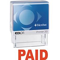 Colop P20Mb Paid Self-Inking Stamp