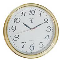 2322 WALL CLOCK 14 INCHES WHITE
