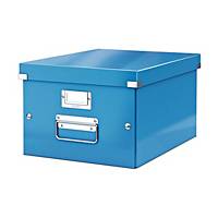 Ablagebox, LEITZ WOW 6044, A4, 281x200x370mm, PP laminierte Hartpappe, blau