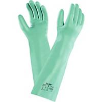Par de guantes químicos Ansell Solvex 37-185 - nitrilo - talla 7