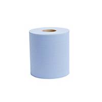Blue Centre Feed Roll 1 Ply 165mm x 300m - Pack of 6