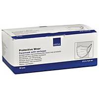 PK50 PROTECTIVE DISPOSABLE MASK BLUE