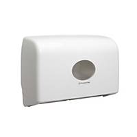 Aquarius Twin Mini Jumbo Toilet Tissue Dispenser 6947 – White