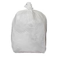 CHSA White 15 X 24 X 24 Square Bin Bag - Pack of 5 Rolls of 100