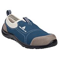 Deltaplus Miami Safety Shoes, S1P SRC, size 41, blue/grey