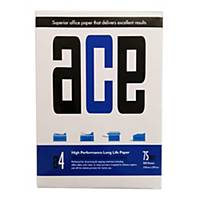 ACE A4 White Paper 75gsm - Box of 5 Reams