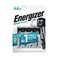 ENERGIZER ALKALINE ECO MAX PLUS AA BATTERY - PACK OF 4