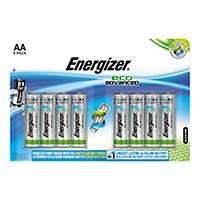 ENERGIZER ALKALINE MAX PLUS AA BATTERY - PACK OF 8