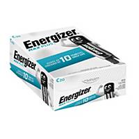 Energizer Alkaline Max Plus C Batteries - 20 Pack
