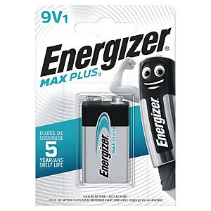 Batteri Energizer® Alkaline Max Plus™, 9V, 9 V