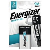Energizer Alkaline Max Plus 9V Batteries - 1 Pack