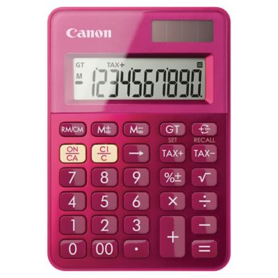 CANON LS-100K POCK CALC PINK