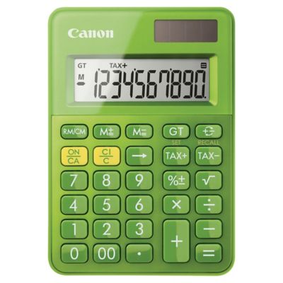 CANON LS-100K POCK CALC GREEN