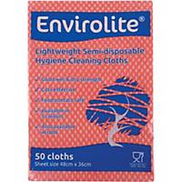 Red Envirolite Folded Cloth Large - Pack of 50