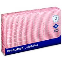 Chicopee J-Cloth Lavette Red - Pack of 50