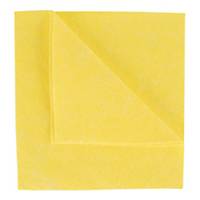 Yellow 38cm X 38cm / 15 Inch X 15 Inch Mighty Wipe 16G - Pack of 10